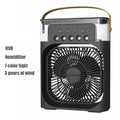 Mini Climatiseur 3-en-1 Portable – Ventilateur, Humidificateur et Veilleuse LED pour Maison et Bureau