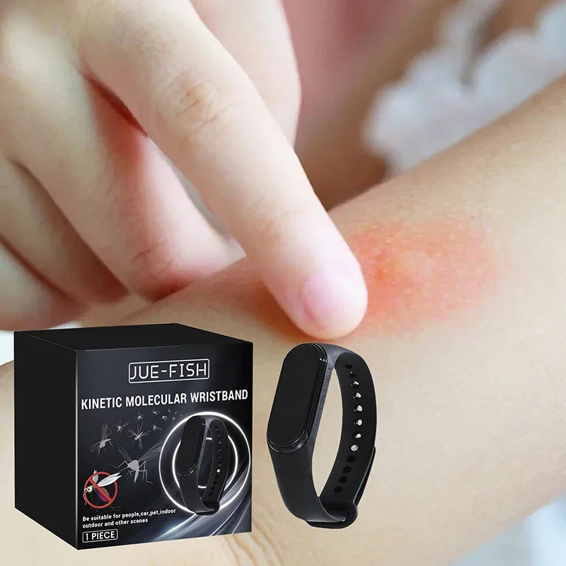 ProdBracelet Anti-Moustiques à Ultrasons Haute Technologie – Répulsif Électronique pour Intérieur et Extérieur