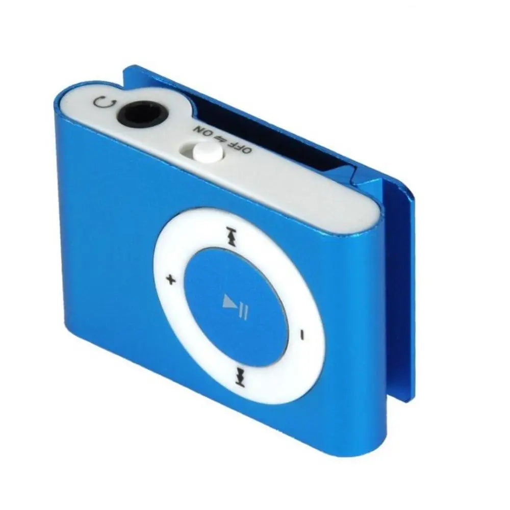 Lecteur MP3 Sport Étanche avec Clip – Baladeur Mini Portable, Prise Jack 3,5 mm et Design Miroir