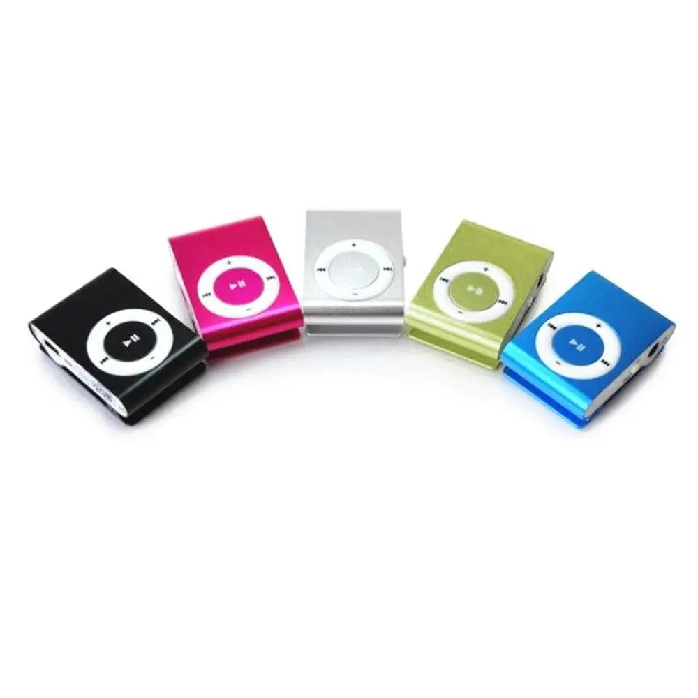Lecteur MP3 Sport Étanche avec Clip – Baladeur Mini Portable, Prise Jack 3,5 mm et Design Miroir
