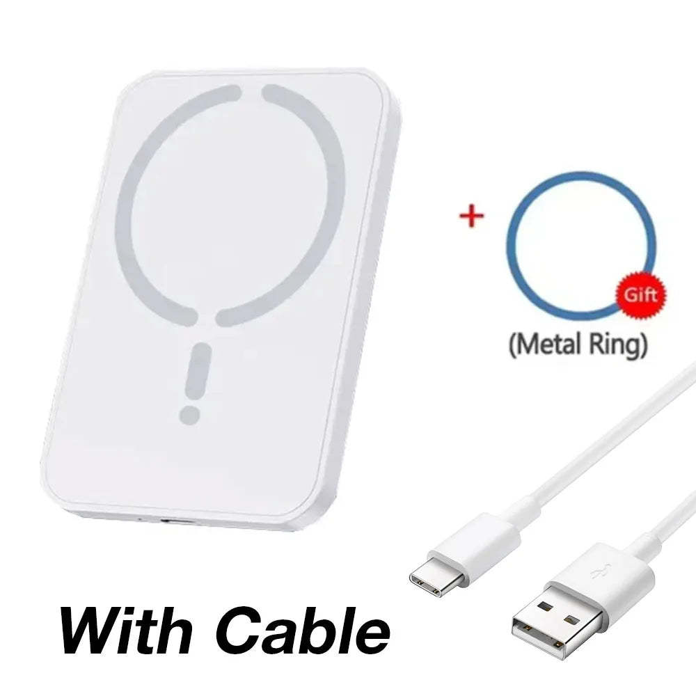 Support de Voiture Magnétique avec Chargeur Sans Fil – Compatible MagSafe pour iPhone 12 à 17 Pro Max