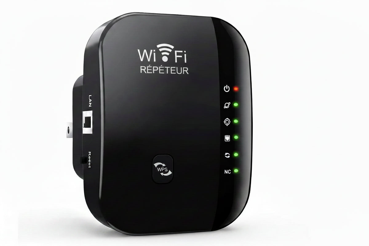 Répéteur Wi-Fi 300 Mbps – Amplificateur de Signal Wi-Fi 802.11N pour Maison & Bureau