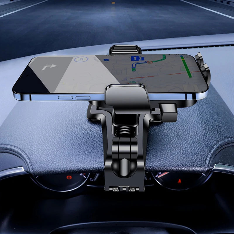 Support de Téléphone pour Voiture – Fixation Tableau de Bord Anti-Vibrations