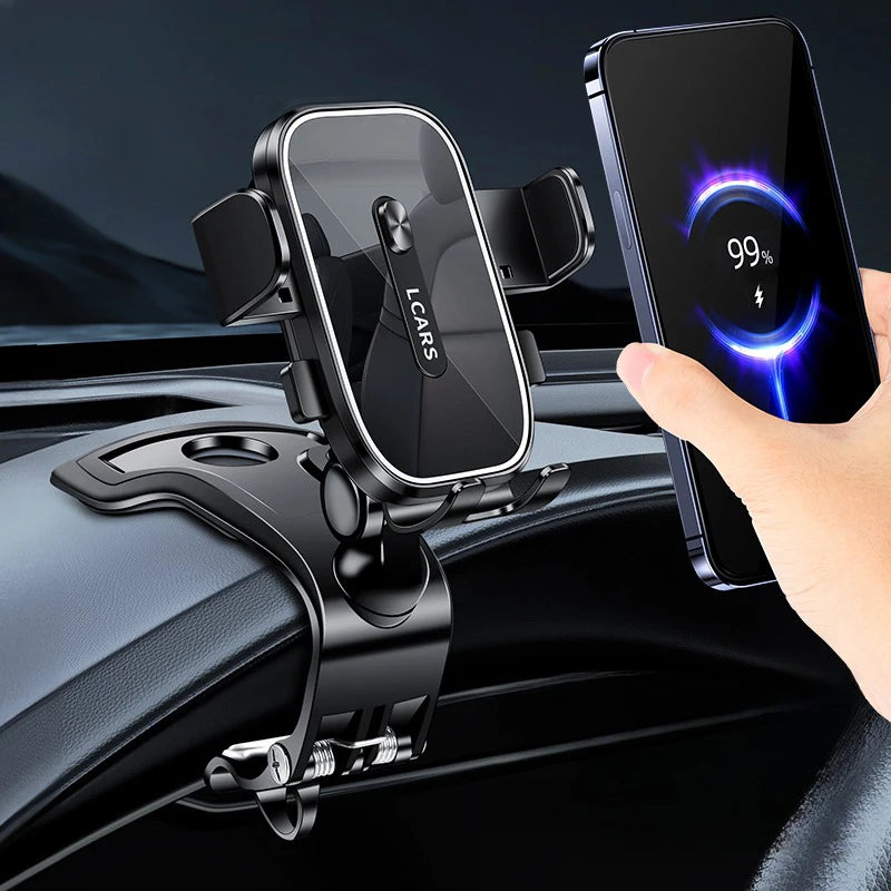 Support de Téléphone pour Voiture – Fixation Tableau de Bord Anti-Vibrations