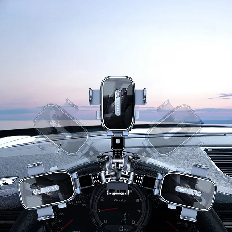 Support de Téléphone pour Voiture – Fixation Tableau de Bord Anti-Vibrations