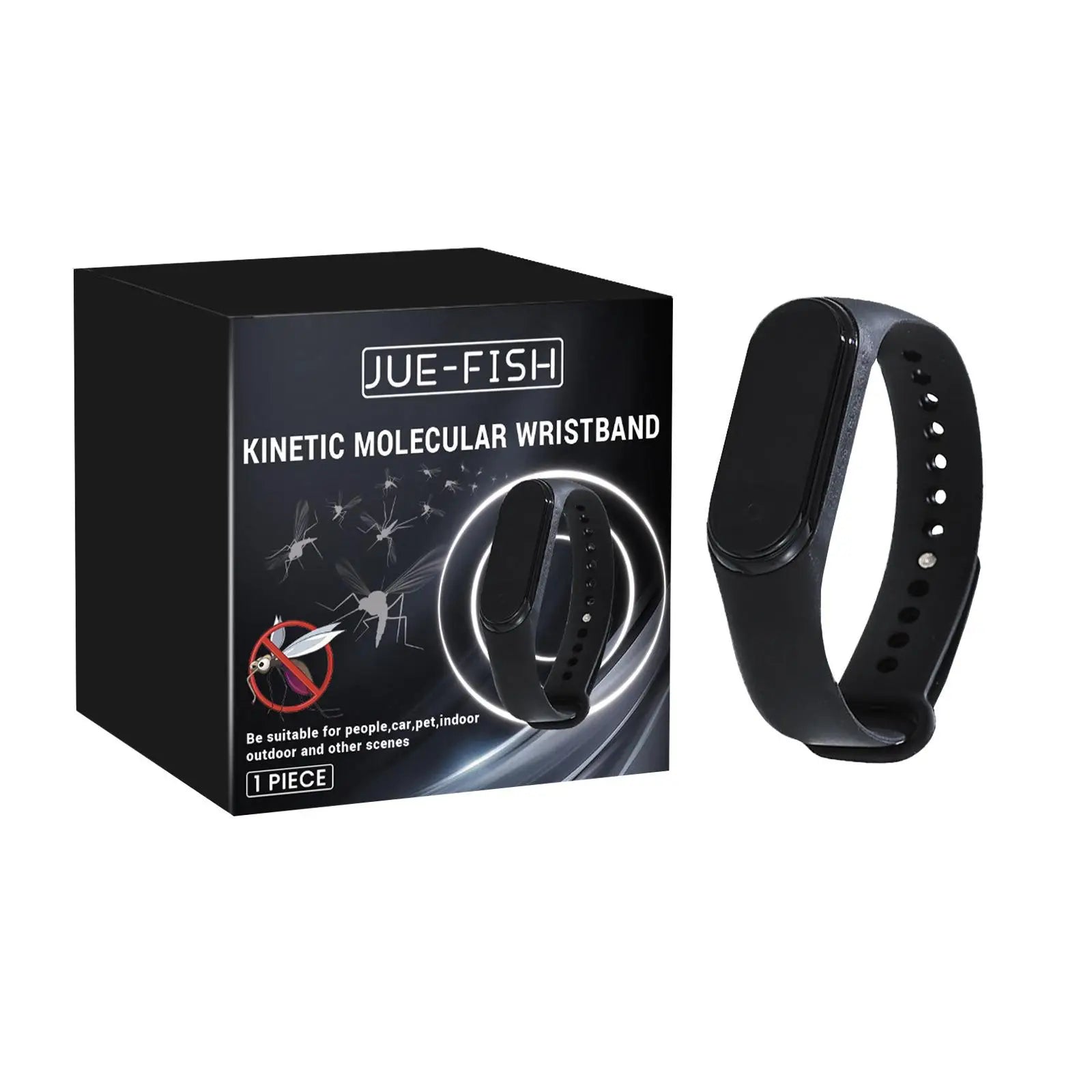 ProdBracelet Anti-Moustiques à Ultrasons Haute Technologie – Répulsif Électronique pour Intérieur et Extérieur